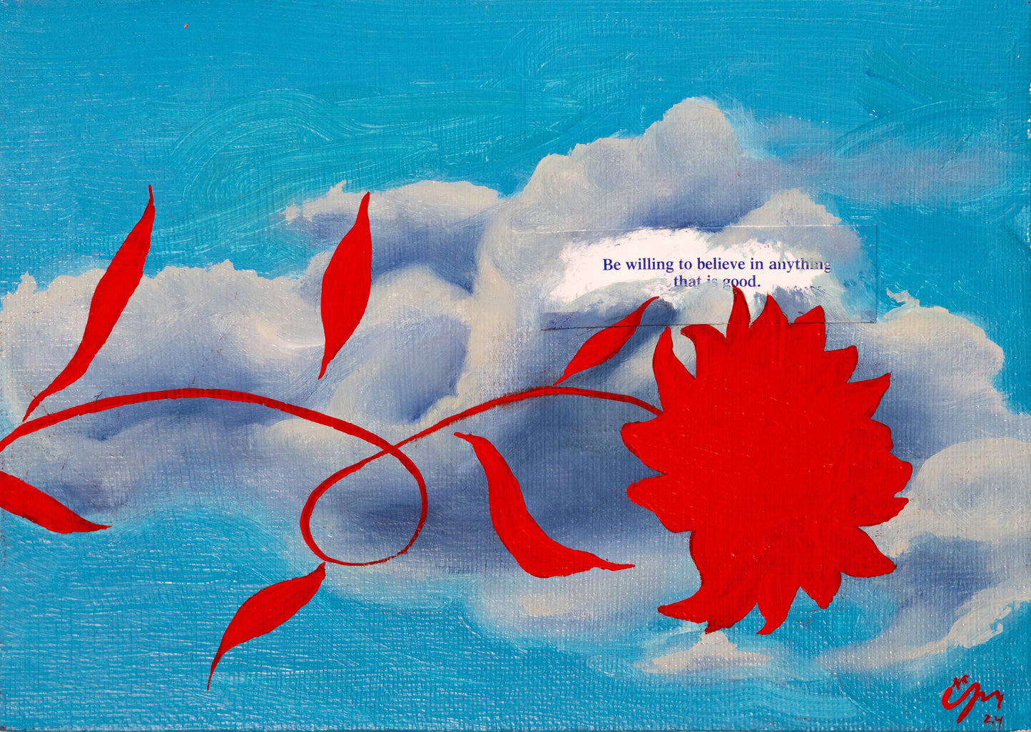 Fortune Cloud Postcard