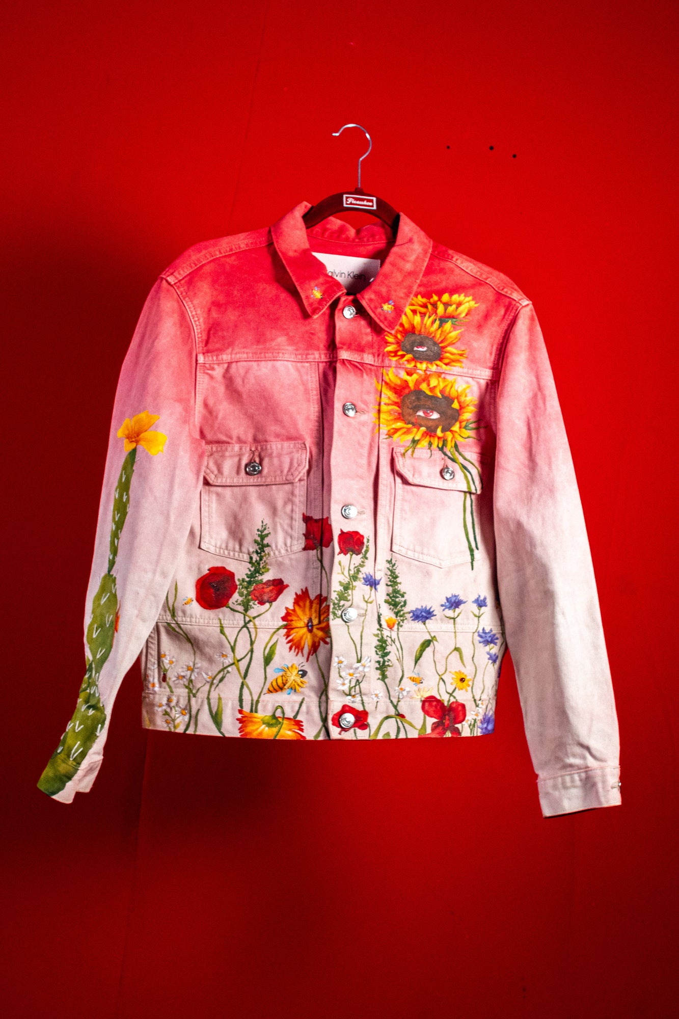 Garden Hand Painted Denim Jacket