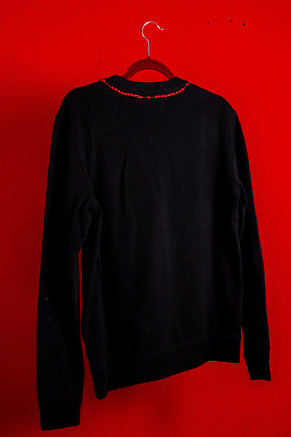 Trompe L'oeil Rosary Crewneck